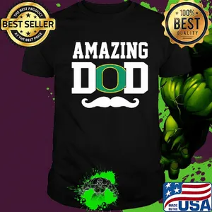 Amazing dad beard oregon ducks happy father's day shirt