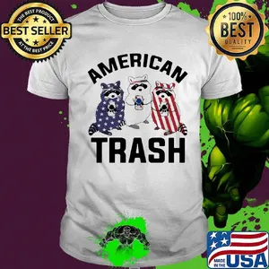 American Trash Racoon Independence Day Shirt