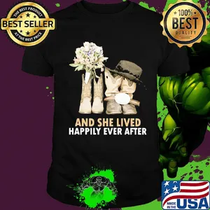 And She Lived Happily Ever After Boots Shirt
