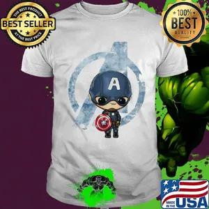 Avengers captain america chibi shirt