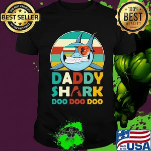 Baltimore orioles daddy shark doo doo doo vintage shirt