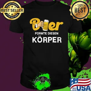Beer formte diesen korper shirt