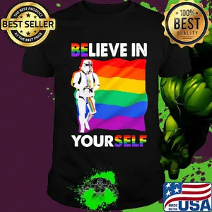 Believe In Yourself LGBT Rainbow Shirt