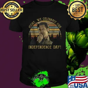 Bill paxton today we celebrate our independence day vintage retro shirt