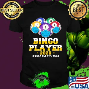 Bingo player 2020 quarantined mask shirt