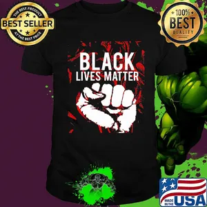 Black lives matter blood shirt