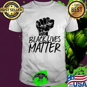 Black lives matter while shirt