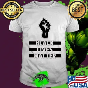 Black lives matter white shirt