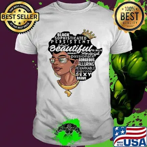 Black Sopisticated Persistent Beautiful Grily Sexy Crown Necklace Shirt