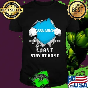 Blood insides assa abloy covid-19 2020 i can't stay at home shirt