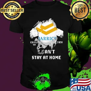 Blood insides barrick gold corporation covid-19 2020 I can't stay at home shirt