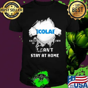 Blood insides ecolab covid-19 2020 I can't stay at home shirt