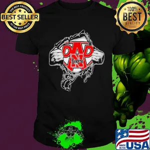 Blood insides superman nebraska cornhuskers football shirt