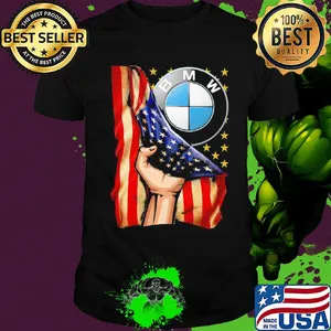 Bmw american flag independence day shirt