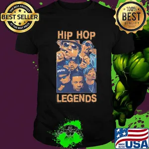 Bob marley hip hop legends shirt