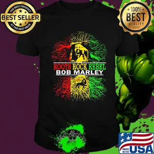 Bob marley roots rock rebel juneteenth black lives matter tree shirt