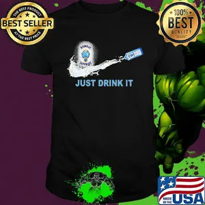Bombay sapphire wine nike just drink it shirt