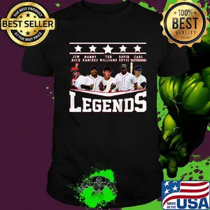 Boston red sox jim rice manny ramirez ted williams david ortiz carl yastrzemski legends stars shirt