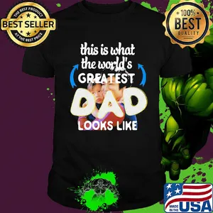 Bruce Lee This is what the world's greatest Dad looks like shirt