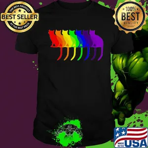 Cat Purride LGBTQ Cat Pride Shirt