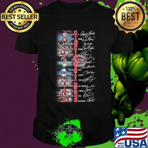 Cincinna tireds team Johnny bench Frank Robinson signature shirt