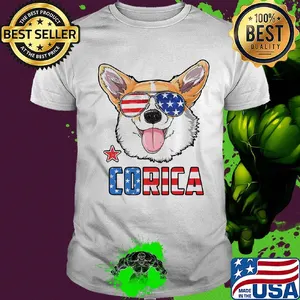 Corica American flag veteran Independence day shirt
