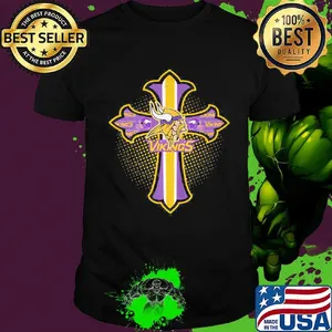 Cross faith minnesota vikings football shirt