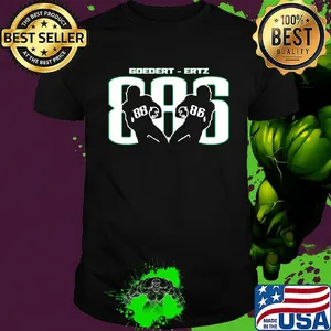 Dallas goedert 88 and zach ertz 86 Philadelphia Eagles football shirt