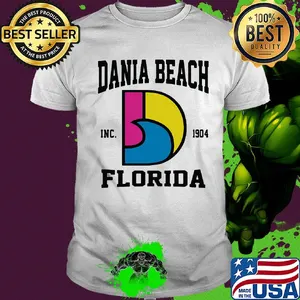 Dania beach inc 1904 florida shirt