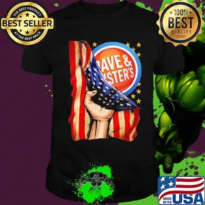 Dave and busters american flag independence day shirt