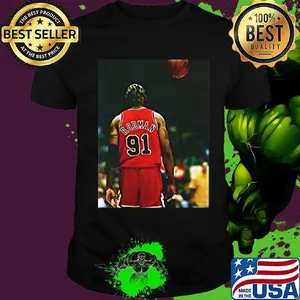 Dennis rodman chicago bulls player basketball shirt