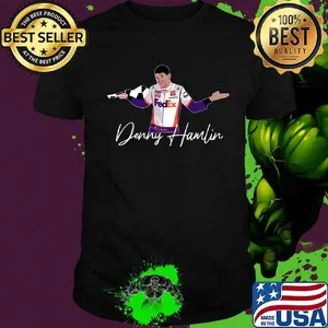 Denny Hamlin FedEx signature shirt