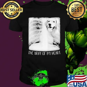 Dog Labrador Retriever the xray of my heart shirt the xray of my heart shirt