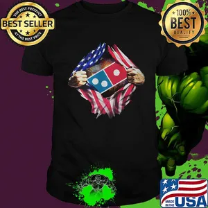 Domino American flag independence day shirt