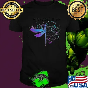 Dragonfly vintage 1975 they whispered to her you cannot withstand the storm she whispered back I am the storm shirt