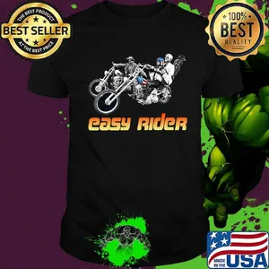 Easy Rider Motor Man American Flag Independence Day Shirt