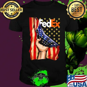 Fedex american flag independence day shirt