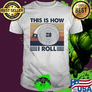 Firefighter this is how I roll vintage shirt
