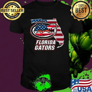 Florida gators american flag independence day shirt
