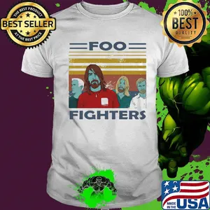 Foo fighters vintage retro shirt