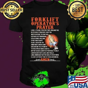 For Klift Operator's Prayer Amen Shirt