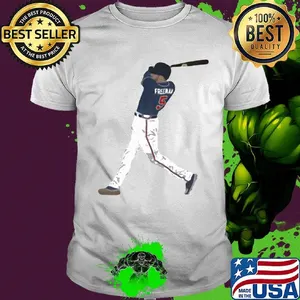 Freddie freeman 5 atlanta braves baseball team player shirt