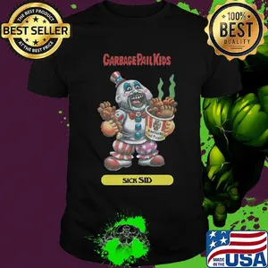 Garbage pail kids sick sid shirt luxury shirt