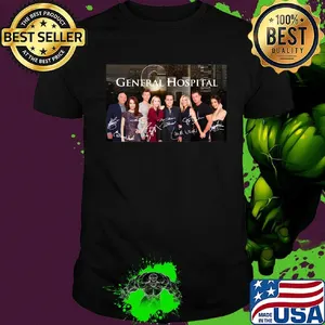 General hospital characters signatures poster shirt