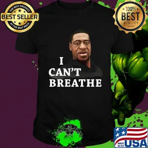 George floyd I can't breathe 2020 shirt