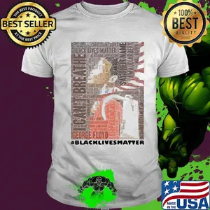 George floyd i can't breathe civil rights black lives matter american shirt