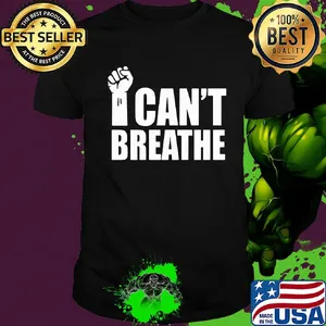 George floyd I can't breathe fist 2020 shirt
