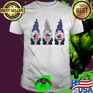 Gnomes america happy 4th july independence day shirt