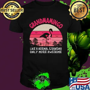 Grandmamingo like a normal grandma only more awesome vintage retro shirt