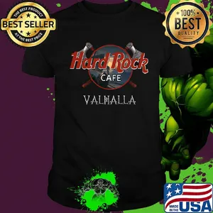 Hard rock cafe valhalla beer shirt